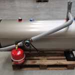Buffervat RVS met tapspiraal 300L horizontaal – TEST OPSTELLING compee
